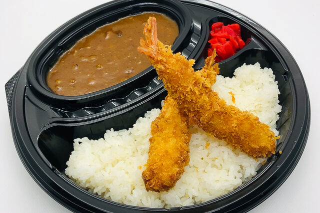 海老フライカレー