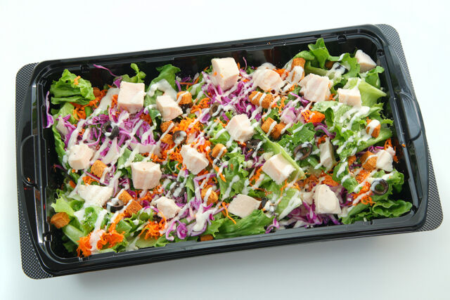 サラダチキンのシーザーサラダ