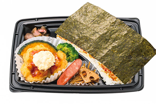 のり&とり天タルタル弁当