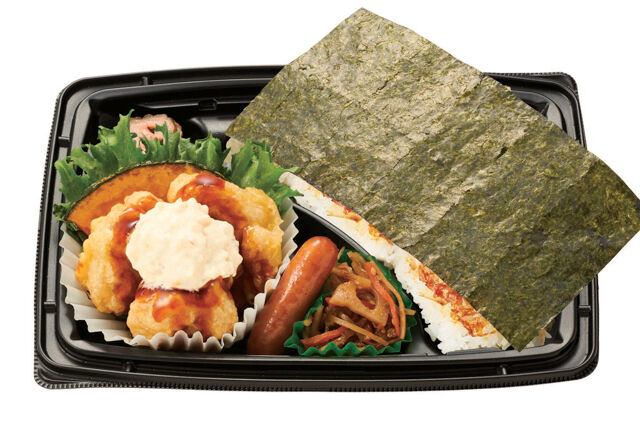のり&とり天タルタル弁当