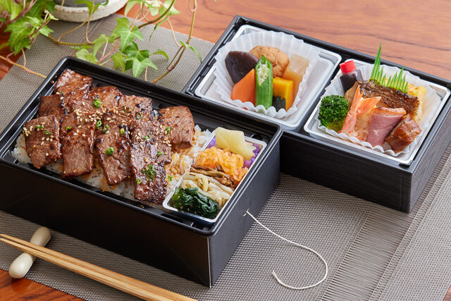【温まる】さくら(和牛焼肉二段弁当)