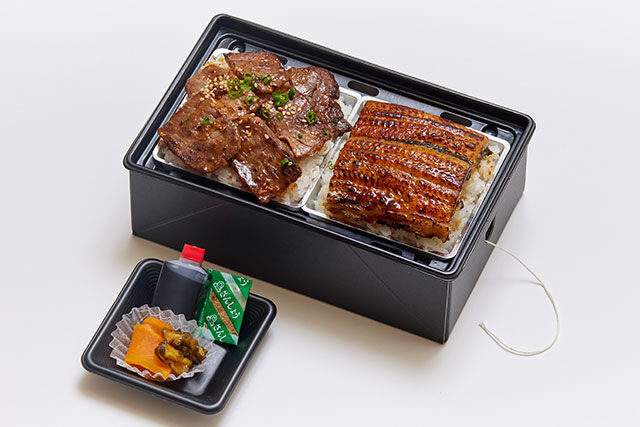 【温まる】鰻・和牛焼肉弁当(単品)