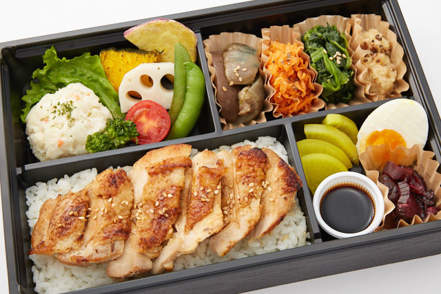 照り焼きチキンステーキ重