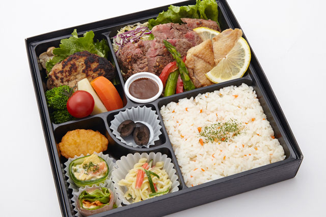 牛ステーキ弁当