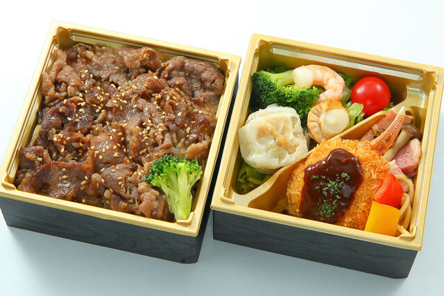 和牛焼肉二段重(No.70)