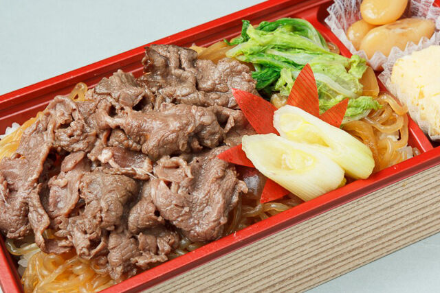 ブランド牛「和王」のすき焼き重(No.46)