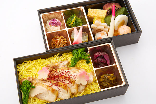 とり照り焼き2段弁当