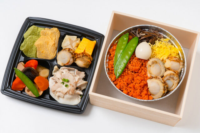 【秋限定】鮭と帆立の釜めし御膳