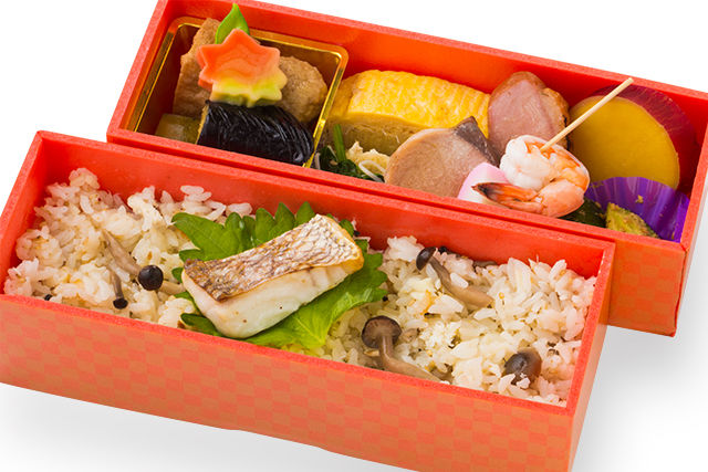 鯛めし二段弁当