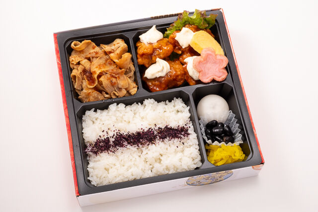 チキン南蛮&豚の生姜焼き弁当
