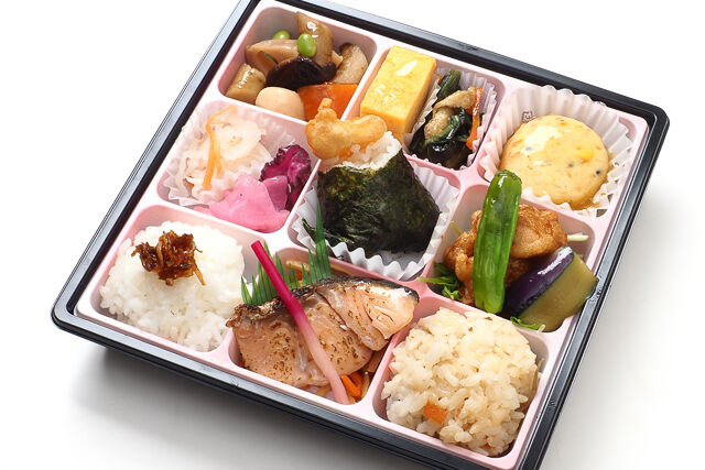 九割和風幕の内【天むす】