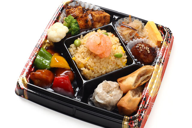 特選中華幕の内【海老炒飯/麻婆&酢豚】