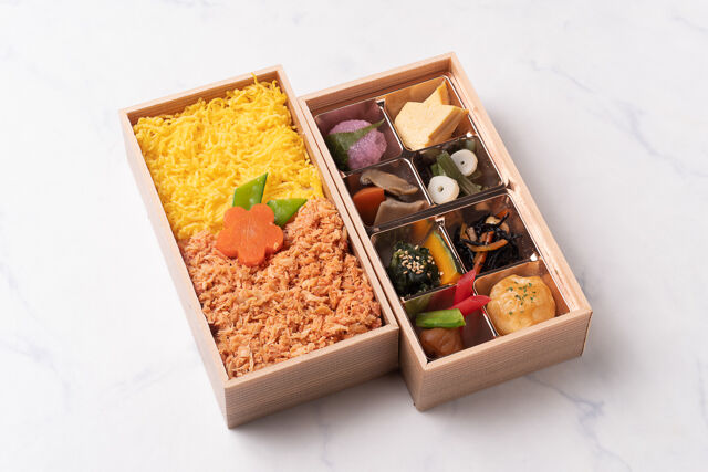 北海鮭の彩り御膳