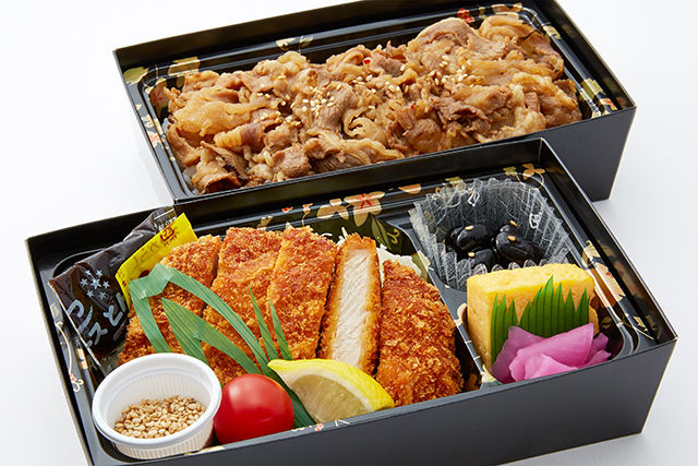 牛炙り重ロースカツ弁当