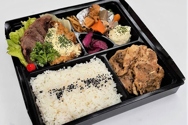 阿波黒牛&阿波ポーク&阿波尾鶏のせいぞろい弁当