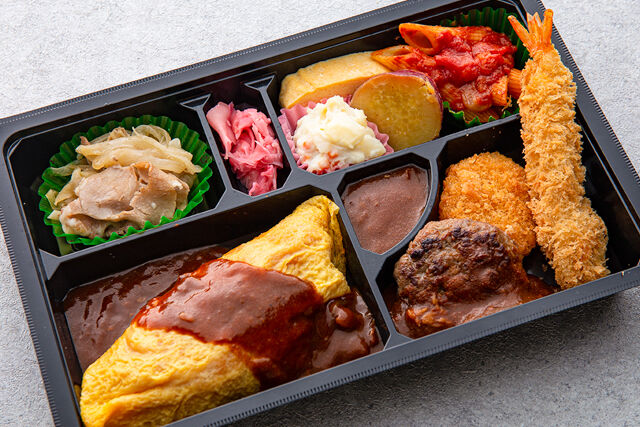 自家製オムライス弁当