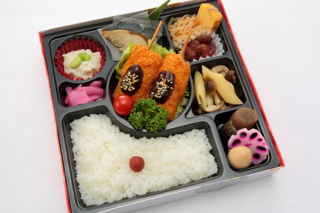 選べるご飯の豚肉味噌カツ彩り弁当