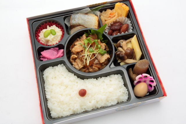 選べるご飯の生姜焼き彩り弁当