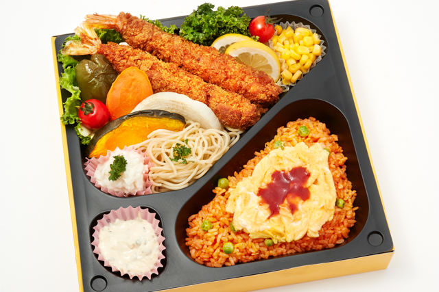 大エビフライ弁当