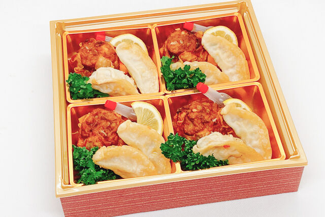 肉焼売と揚げ餃子