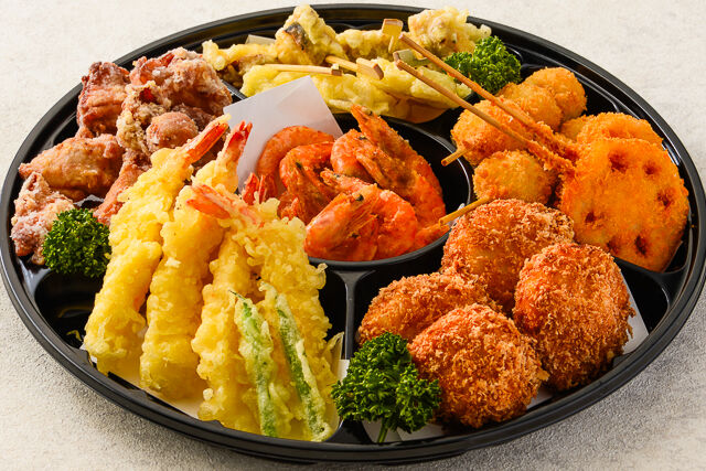 揚げ物のオードブル