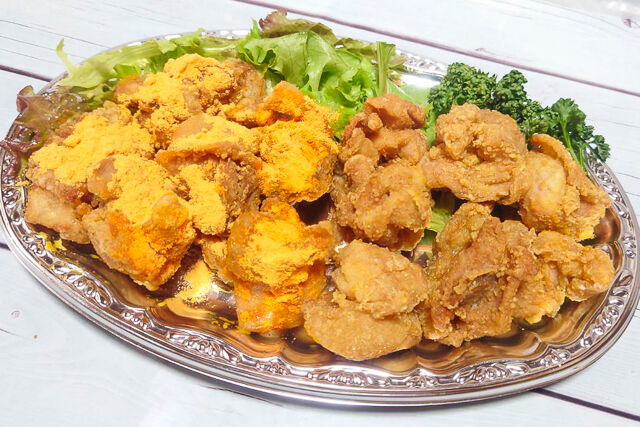 パウダーチーズチキン&ファングムチキン