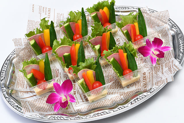 彩り野菜のバーニャカウダ