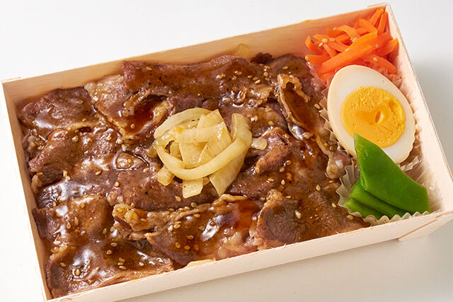 【国産牛】カルビ焼肉重(にんにく無し)