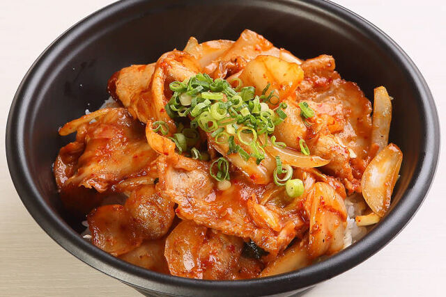 豚キムチ丼