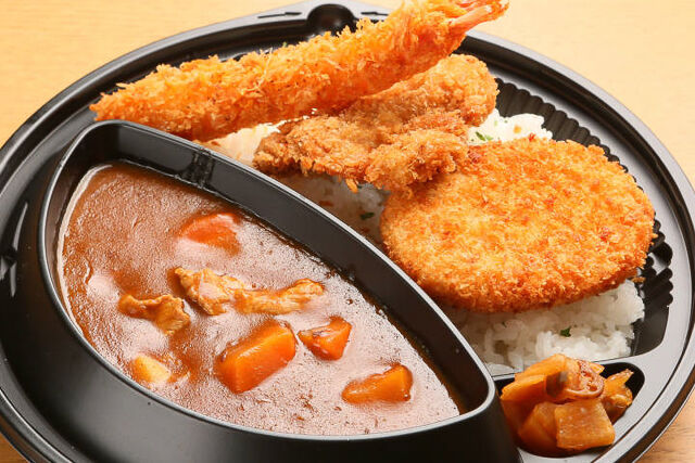 ミックスフライカレー