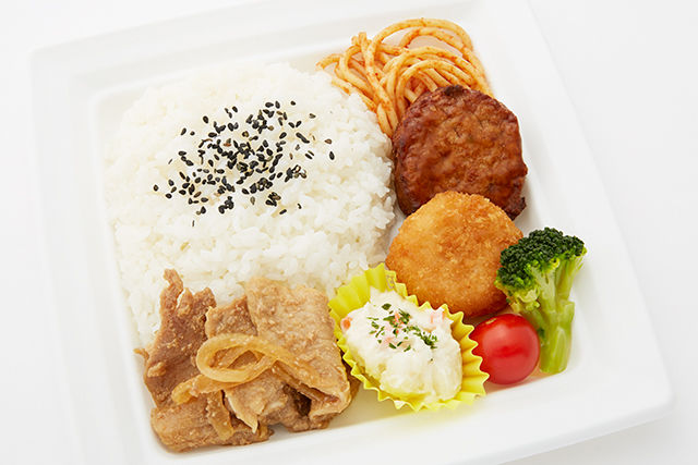 お肉柔らかポークジンジャープレート