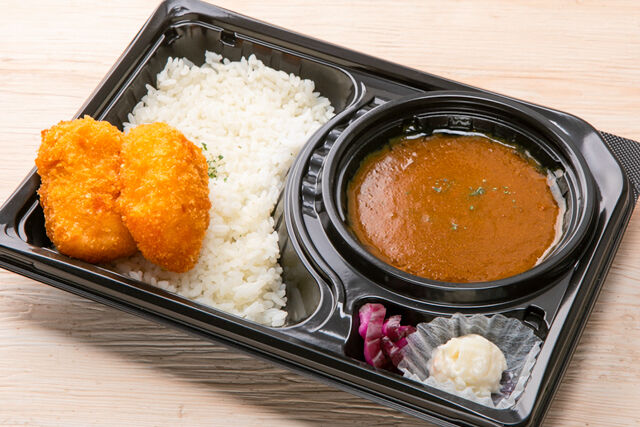 カニクリームコロッケカレー