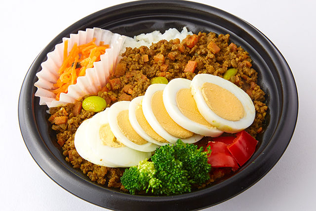 隠し味はメープルシロップ!キーマ丼