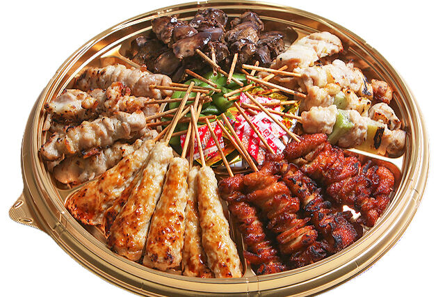 焼とり5種盛合せ