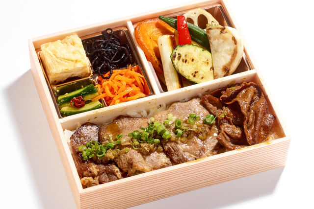 ネギ塩タン 味噌タン弁当