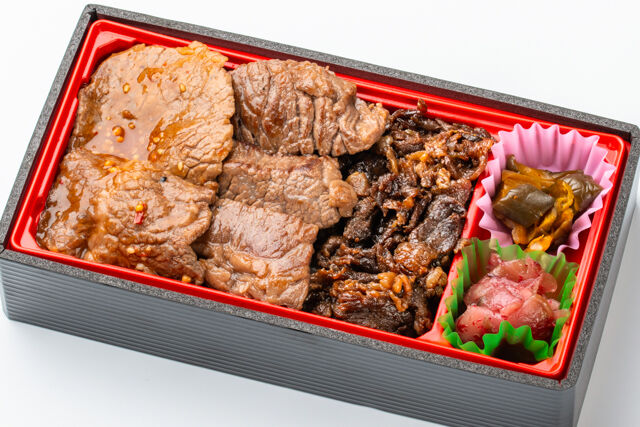 最高級A5ランク仙台牛三種弁当