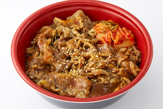 炭火焼牛カルビ丼