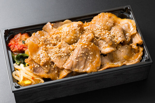 豚ロース生姜焼き重