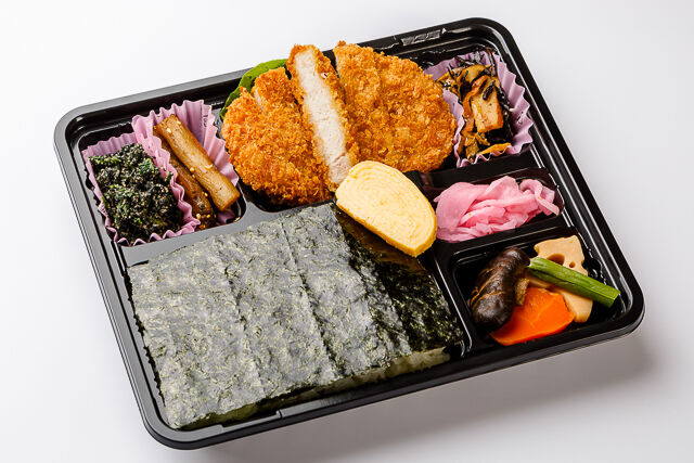 【有明産海苔弁当】ロースカツ~和惣菜と一緒に~