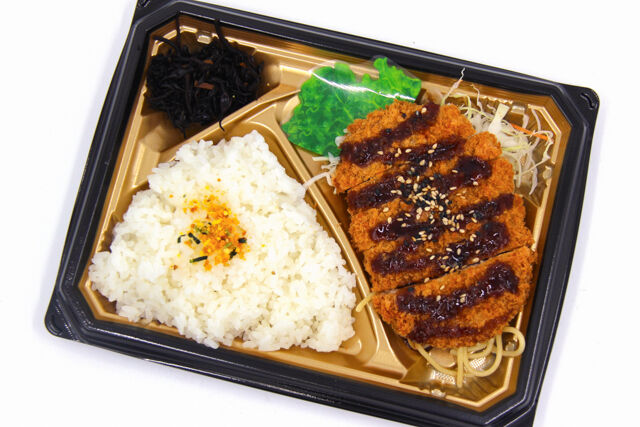 TOMYバラエティ弁当/特製ソースのとんかつ弁当