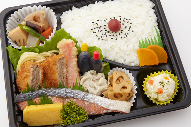 鮭の塩焼幕の内弁当