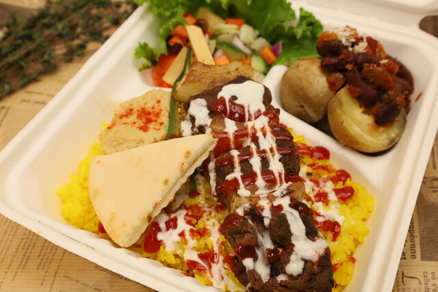 ビーフケバブオーバーライス セパレートBOX