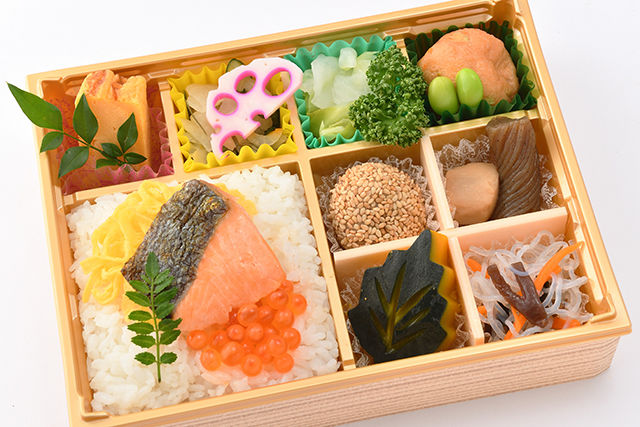 【秋限定】味彩小箱~銀鮭いくらご飯~