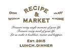 RECIPE & MARKET(東京ミッドタウン店)