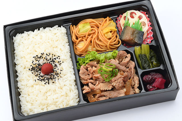 たっぷり生姜焼き幕の内弁当