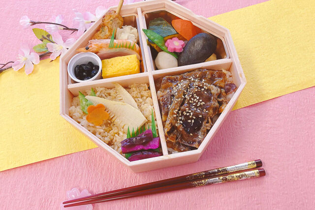【春限定】筍おこわと牛カルビ焼き御膳