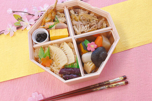 【春限定】筍おこわと牛すき焼き御膳