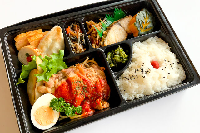 チキングリルトマトソース膳