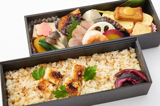 懐石弁当~はらすの炊き込みご飯~