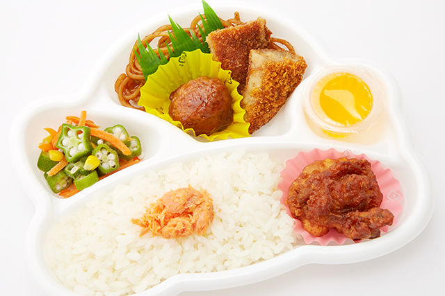 さくら咲く お子様ランチ(小学生向け)